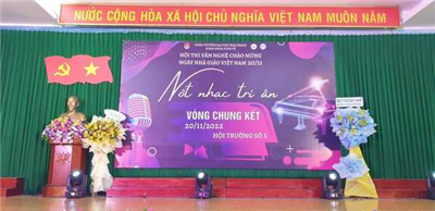 "Nốt nhạc tri ân" chào mừng ngày Nhà giáo Việt Nam 20/11/2022
