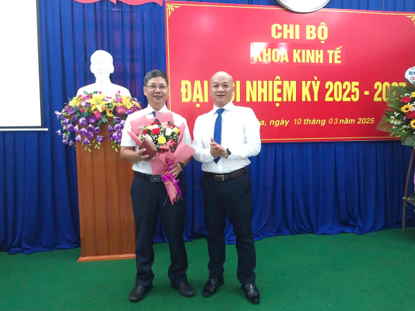 ĐẠI HỘI CHI BỘ KHOA KINH TẾ NHIỆM KỲ 2025 – 2027