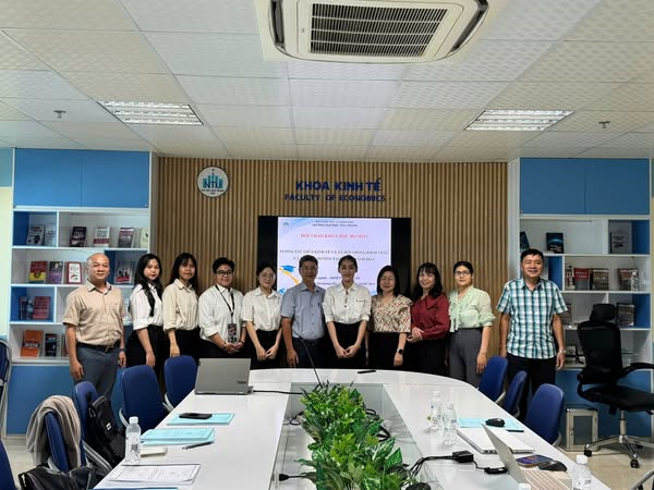 Kết quả hoạt động nghiên cứu khoa học của sinh viên Khoa Kinh tế – Trường Đại học Nha Trang 