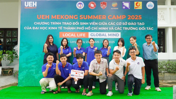 Sinh viên ngành Quản trị Kinh doanh –  Trường Đại học Nha Trang tham gia UEH Mekong Summer Camp 2025