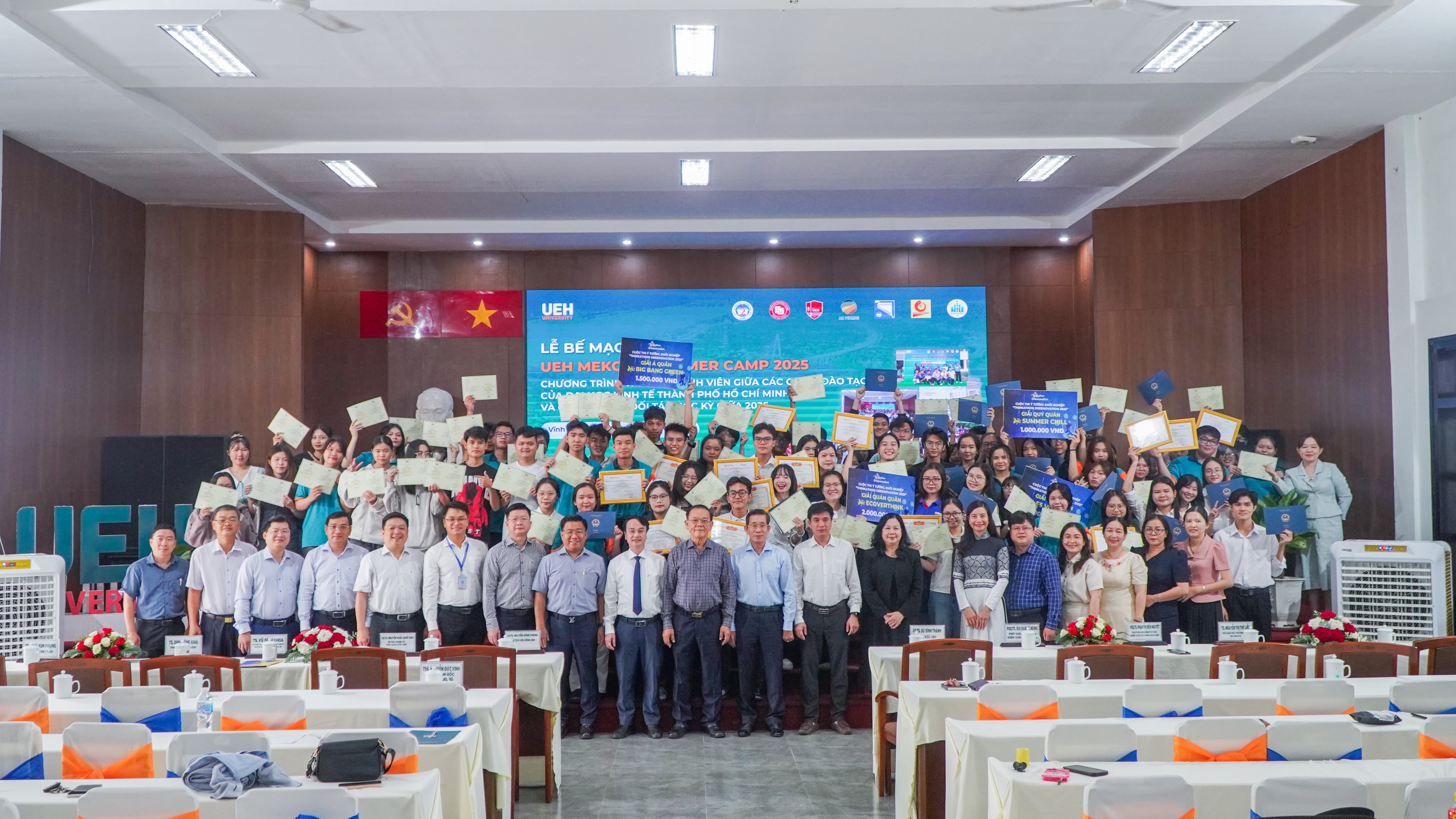 Sinh viên ngành Quản trị Kinh doanh –  Trường Đại học Nha Trang tham gia UEH Mekong Summer Camp 2025
